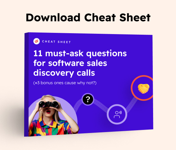 11 Sales Call Questions Cheat Sheet